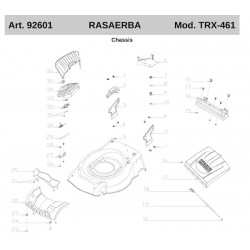 Ricambi Ama per Rasaerba TRX-461