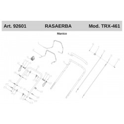 Ricambi Ama per Rasaerba TRX-461