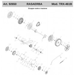 Ama Spare Parts for Lawnmower TRX-461B