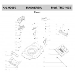 Ama Spare Parts for Lawnmower TRX-461B