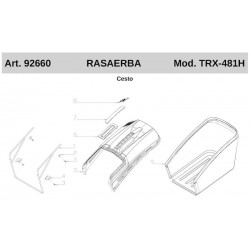 Ricambi Ama per Rasaerba TRX-481H