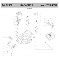 Ama Spare Parts for Lawnmower TRX-481H