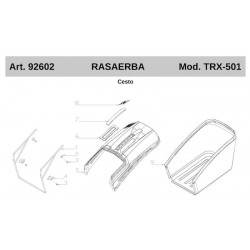 Ama Spare Parts for Lawnmower TRX-501
