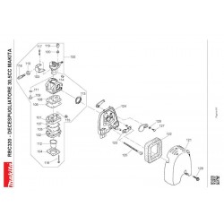 Ricambi Makita per Decespugliatore RBC320