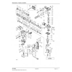 Hitachi Spare Parts for Demolition Hammer H41MB2