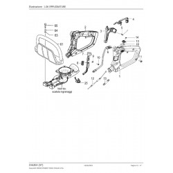 Hitachi Spare Parts for Engine Hedge Trimmer CH62EA (ST)