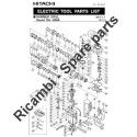 Ricambi Hitachi per Martello Demolitore DH40MA