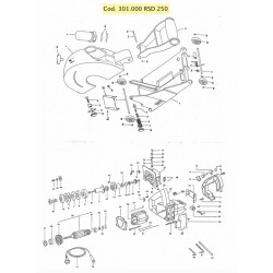 Ricambi Rurmec per Scanalatrice RSD250COMBI