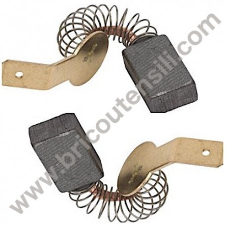 Carbon Brush Set for Electric Chainsaw Alpina EA 1800