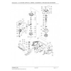 Hitachi Spare Parts for Engine Hedge Trimmer CH62EA3 (ST)