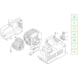 Annovi & Reverberi Parts for Pressure Washer AR 610