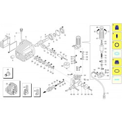Annovi & Reverberi Parts for Pressure Washer AR 610