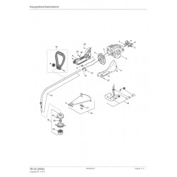 Alpina Spare Parts for Brushcutter TB 23 (2005) 282010014/04