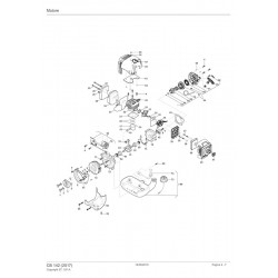 Castor Spare Parts for Brushcutter CB 142 (2017) - 287320001