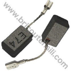 Carbon Brush Set E74 for Angle Grinder Bosch GWS 7-115 E - 1