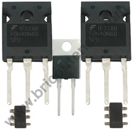 Kit IGBT + Diodo per Inverter Telwin Advance 187 MV/PFC 100-240V