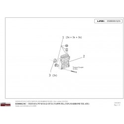 Ricambi Originali Lavor per Idropulitrice Idro Vertigo 28 - R80470003C