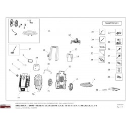 Ricambi Originali Lavor per Idropulitrice Idro Vertigo 28 - R80470003C