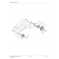 Ricambi Stiga per Rasaerba TURBO PRO 55 S4 B (2014) 292553028/S14