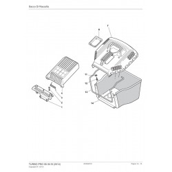 Stiga Parts for Lawnmower TURBO PRO 55 S4 B (2014) 292553028/S14
