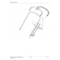 Stiga Parts for Lawnmower TURBO PRO 55 S COMBI (2006) 292554128/ST6