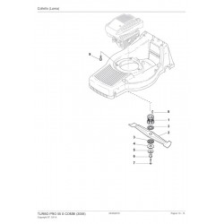 Stiga Parts for Lawnmower TURBO PRO 55 S COMBI (2006) 292554128/ST6