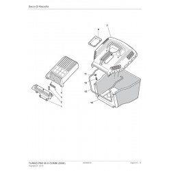 Stiga Parts for Lawnmower TURBO PRO 55 S COMBI (2006) 292554128/ST6