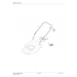 Alpina Spare Parts for Self Propelled Petrol Lawnmower BL 510 SB