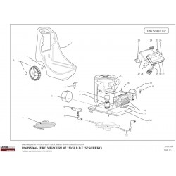 Lavor Original Parts for Pressure Cleaner MISSOURI 230/50 TS -G- LWS