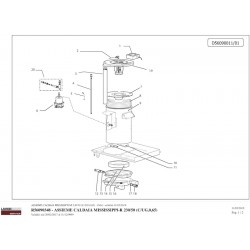 Lavor Original Parts for Pressure Cleaner MISSOURI 230/50 TS -G- LWS