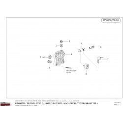 Lavor Original Parts for Pressure Cleaner MISSOURI 230/50 TS -G- LWS