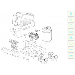 Annovi & Reverberi Parts for Hot Water Pressure Washer 5850 - 25672