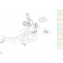 Annovi & Reverberi Parts for Hot Water Pressure Washer 5850 - 25672