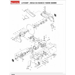 Makita Spare Parts for Bench Saw  LH1040F