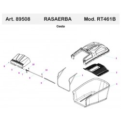 Ama Spare Parts for Lawnmower RT461B