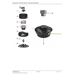 Hitachi Spare Parts for Engine Brush Cutter CG22EAB