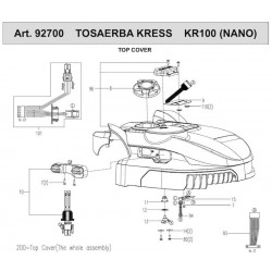Ama Spare Parts for Robot Lawn Mower Kress Nano KR100