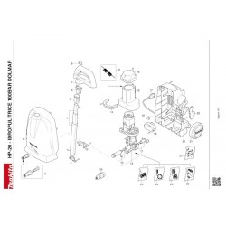 Dolmar Spare Parts for Pressure Washer HP-20