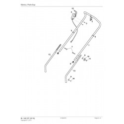 Alpina Spare Parts for Lawn Mower BL 340 EP