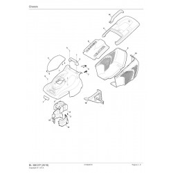 Alpina Spare Parts for Lawn Mower BL 380 EP