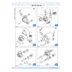 Ricambi Annovi & Reverberi per Pompa a Bassa Pressione AR 75 LFP C