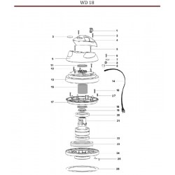 Annovi & Reverberi Parts for Vacuum Cleaner WD 18