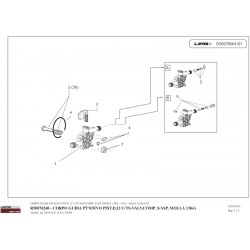 Lavor Original Parts for Pressure Cleaner GALAXY 150 - 80860075C