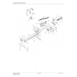Alpina Spare Parts for Brushcutter BJ 250 (2007) 282310007/05