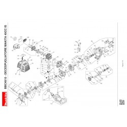 Ricambi Makita per Decespugliatore BBC4510