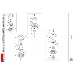 Ricambi Makita per Decespugliatore BBC4510