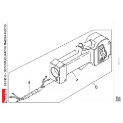 Ricambi Makita per Decespugliatore BBC4510