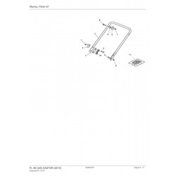 Castor Spare Parts for Lawn Mower FL 46 LMG