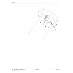 Castor Spare Parts for Lawn Mower FL 46 LMG