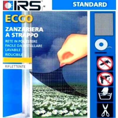 Zanzariera a Strappo per Finestra "Bianco"